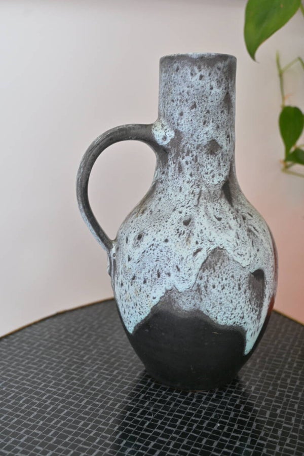 Mooie Fat Lava Vaas West Germany 22cm Hoog