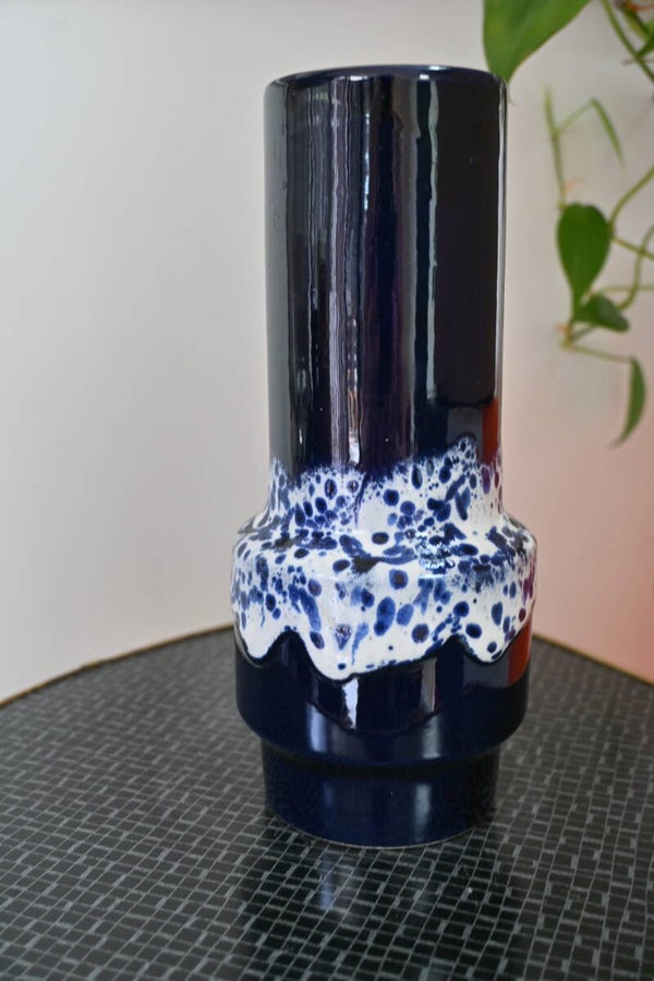 Mooie Fat Lava Vaas West Germany Hoog 20cm