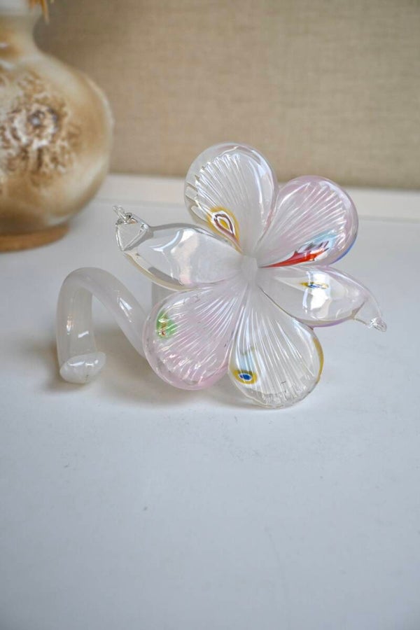 Prachtige decoratieve Glazen Murano Bloem