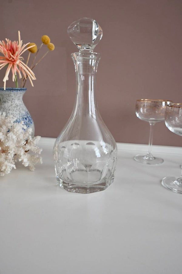 Grote karaf van Nachtmann zwaar kristalglas met stop
