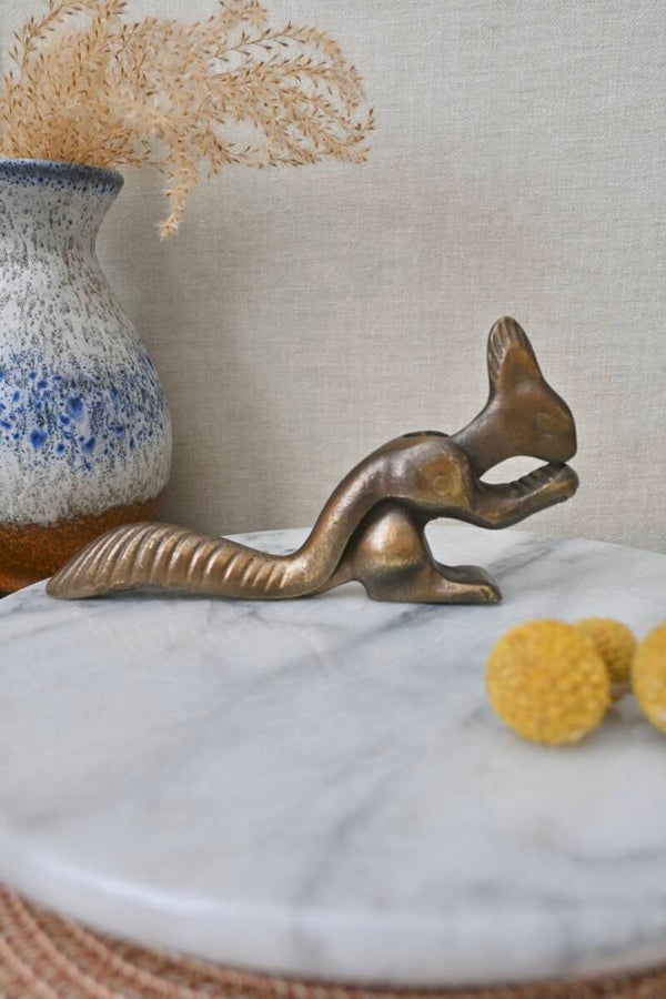 Messing eekhoorn Notenkraker