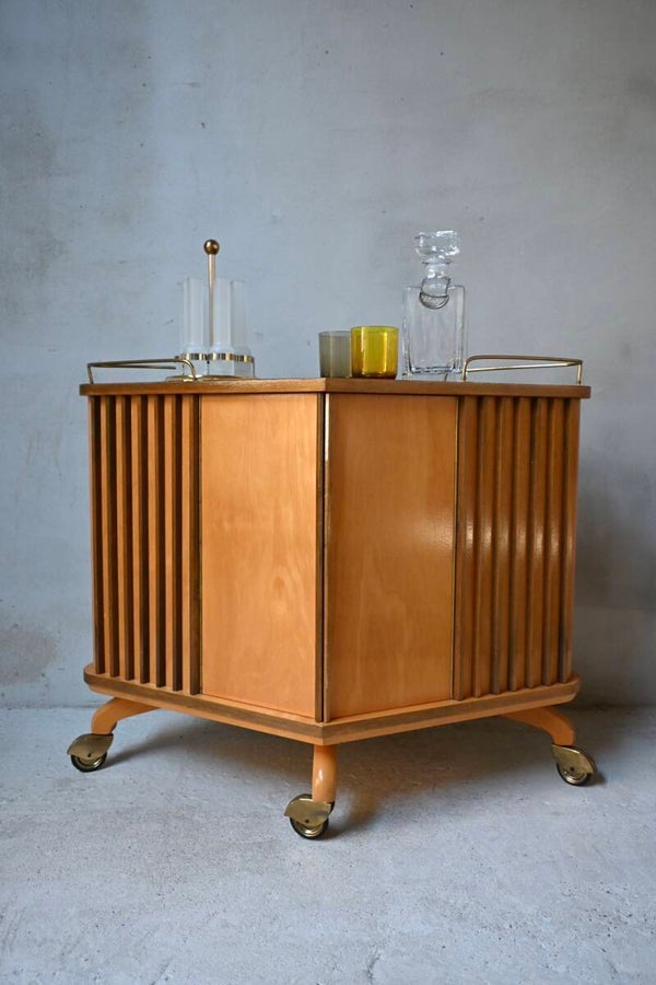 Rombus barwagen Ilse Möbel Mid-Century 50’s