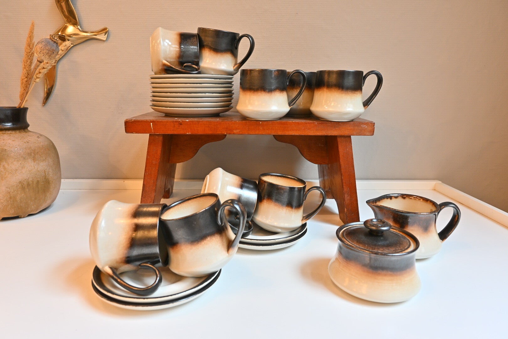 Mancioli Tuscia Italy koffieservies