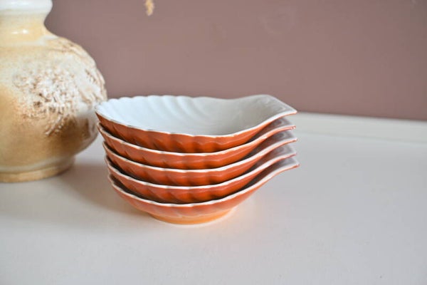 Vintage schelpen schaaltjes Sphinx – Petrus Regout & Co Maastricht