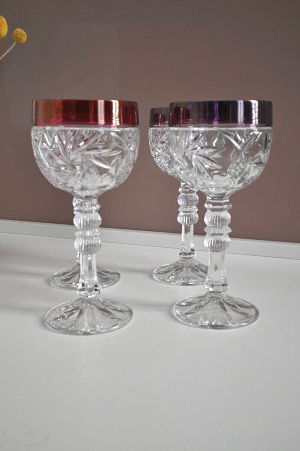 Loodkristallen wijnglazen set Anna Hütte