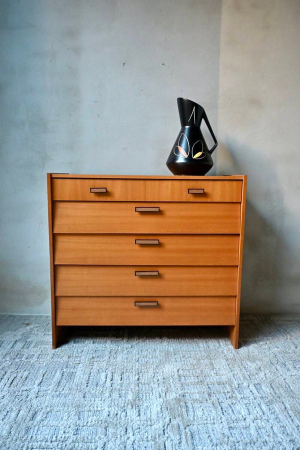 Vintage schoenenkastje jaren 60 mid-century