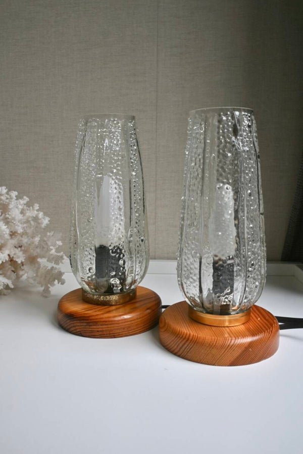 Set vintage tafellampen