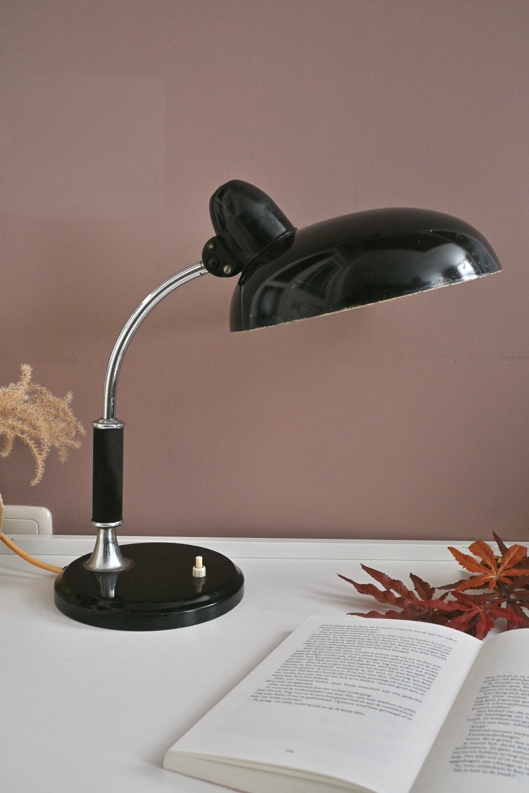 Escolux Tafellamp Bauhaus stijl jaren 50