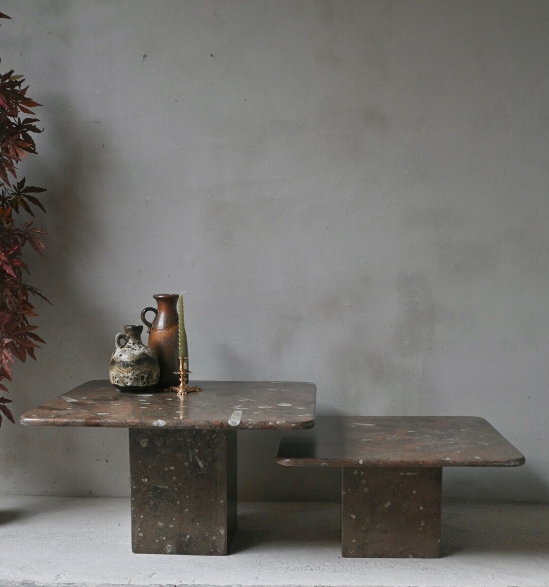 Natuurstenen salontafel set