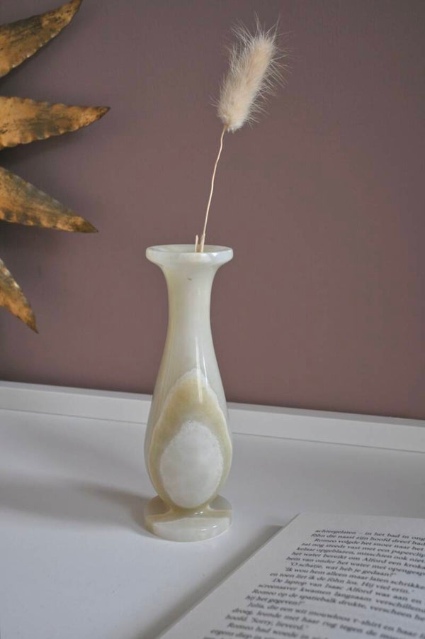 Mooi marmeren vaasje