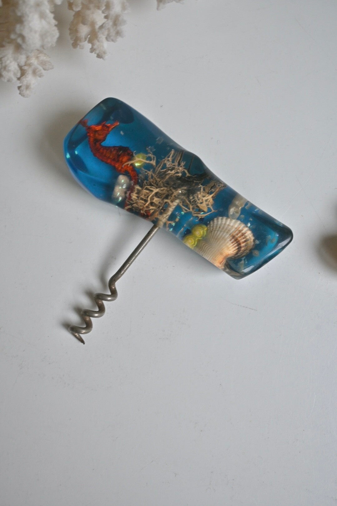 Vintage kurkentrekker zee thema