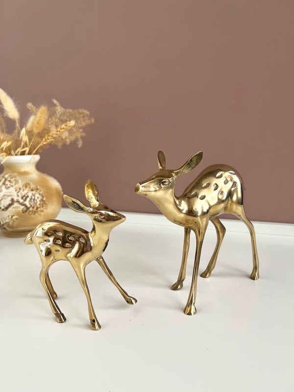 Messing bambi, hertjes