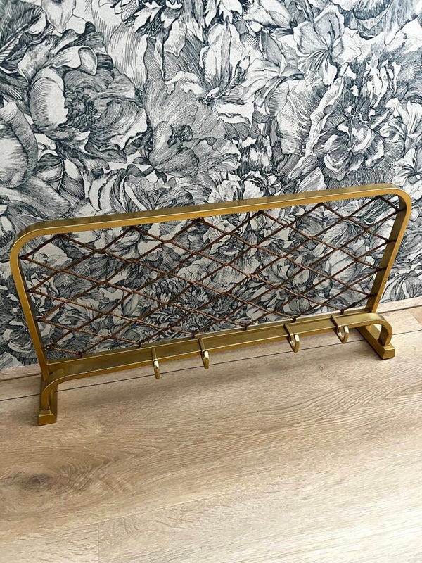 Vintage jaren 60 kapstok/wandgarderobe