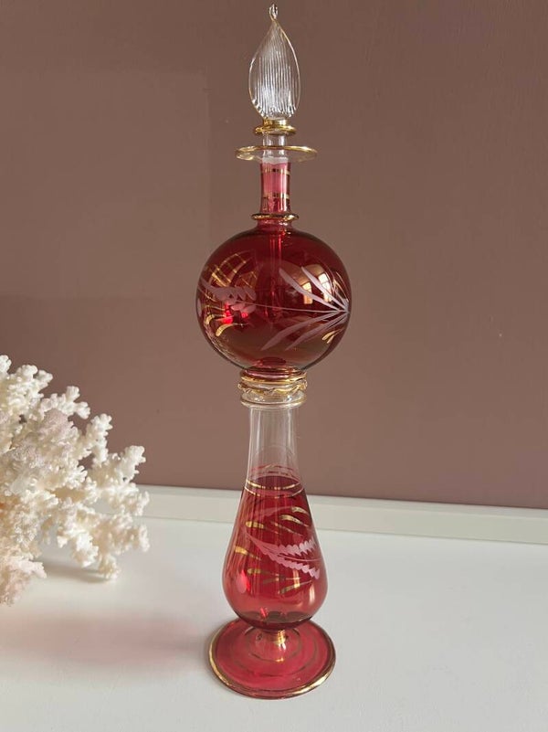 Prachtige Arabische Parfumfles Hoogte 29cm