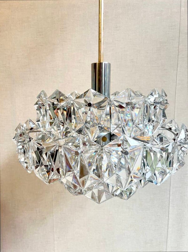 Kroonluchter van Kinkeldey met kristallen hangers