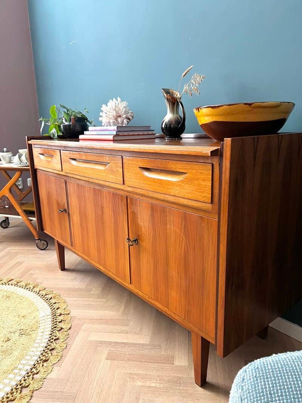 Vintage design dressoir lowboard om te bouwen tot secretaire