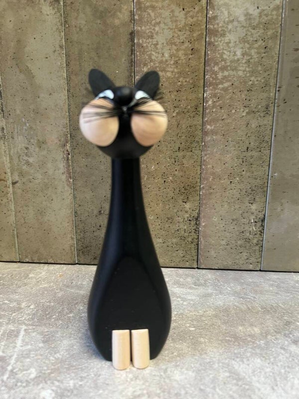 Deens design kat van Gunnar Flørning 15,7cm