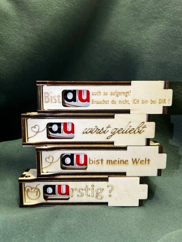 "DU"-Boxen - personalisiert und individuell nach Wunsch gestaltet