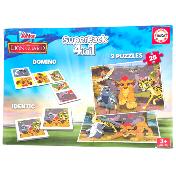 K3 - Super pack 4 en 1 la garde du Roi Lion