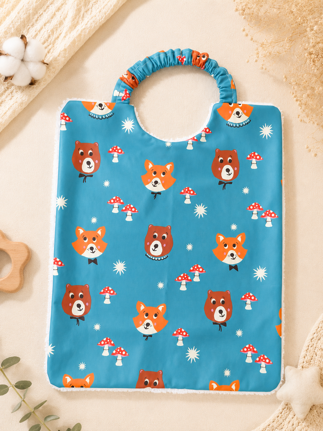 Bavoir ours renard 12 - 24 mois