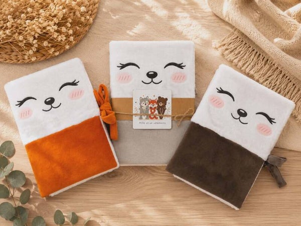 Protège carnet de santé – Collection M&V 🦊🐺🐻