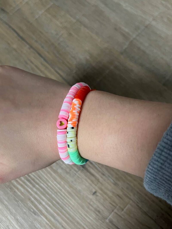 Multikleur kinderarmbandjes