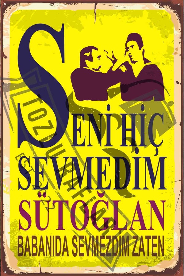 Kemal Sunal ve Sener Sen - Seni hic sevmedim sut oglan, babanida sevmezdin zaten. 2