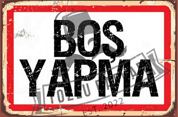 Bos yapma