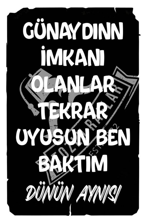 Gunaydin imkani olanlar tekrar uyusun ben baktim dunun aynisi