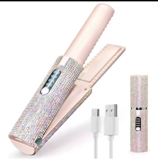LUXÉLIA™ - Lisseur Sans Fil Glamour & Compact