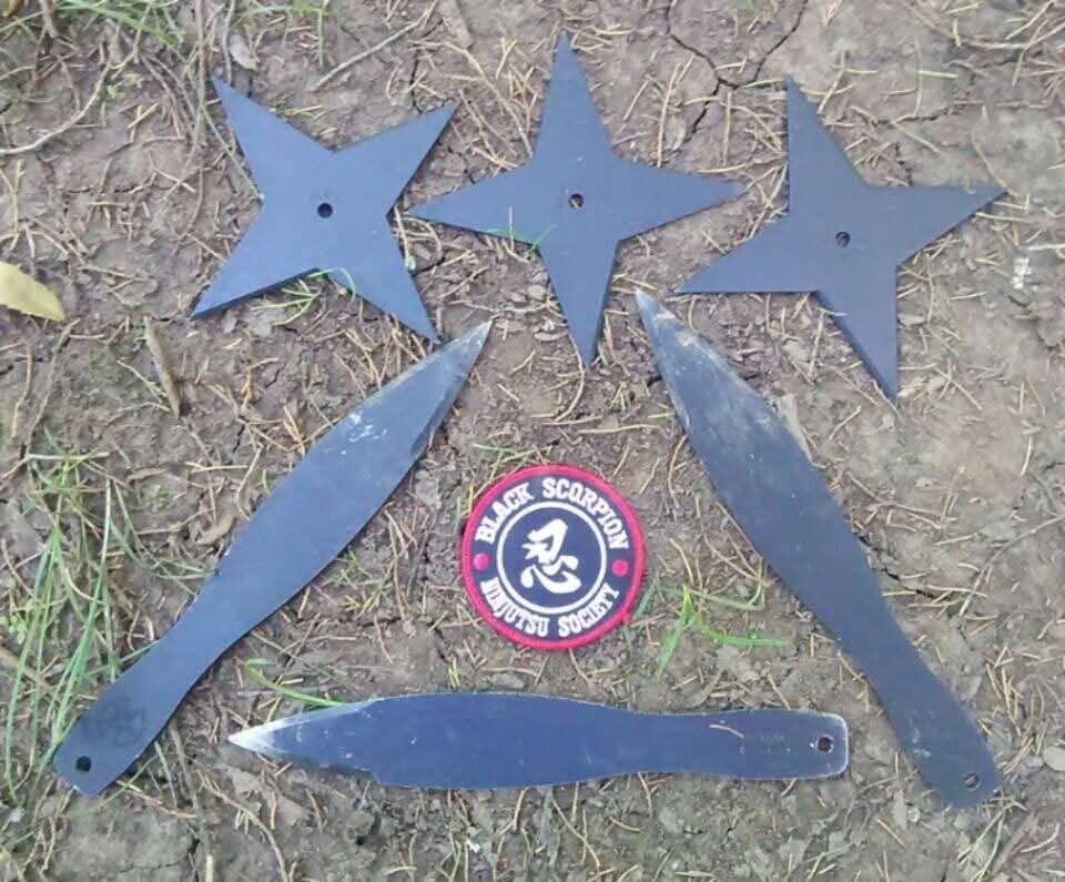 Ninja Sheriken - Black Scorpion Ninjutsu Society 