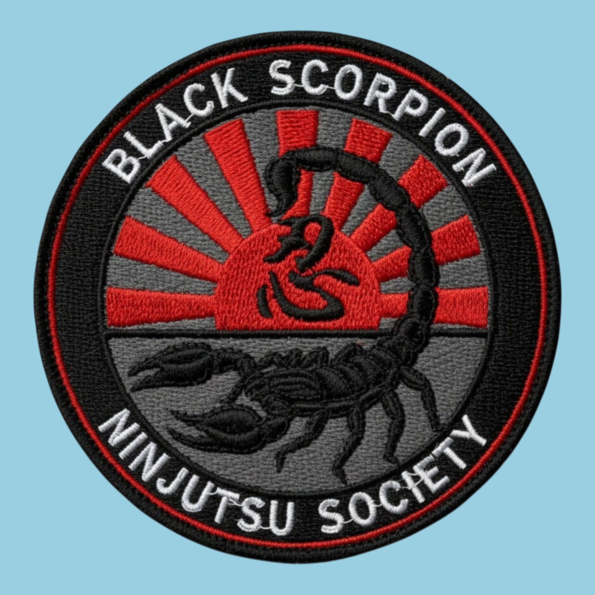 The NEW 2026 Black Scorpion Ninjutsu Society NINJA Patch