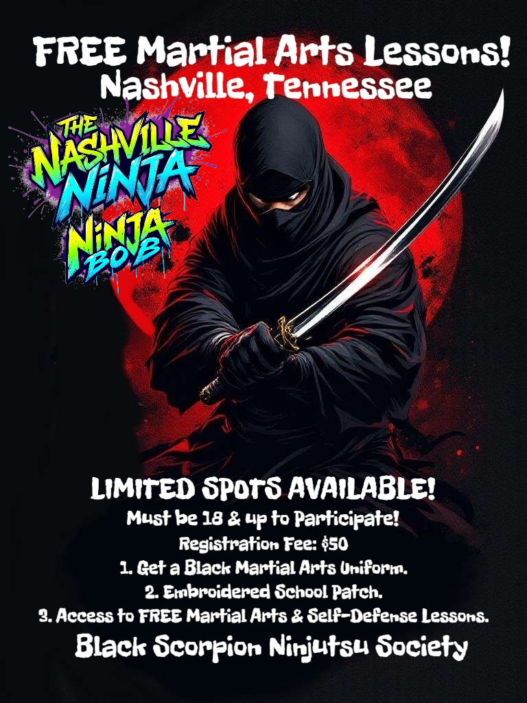 Free Martial Arts and Self-Defense Training in Nashville Tennessee