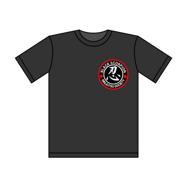 Black Scorpion Ninjutsu Society – Official Crest Tee