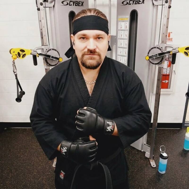 A picture of Martial Arts Instructor Bobby Calvert AKA Ninja Bob Nashville Tennessee