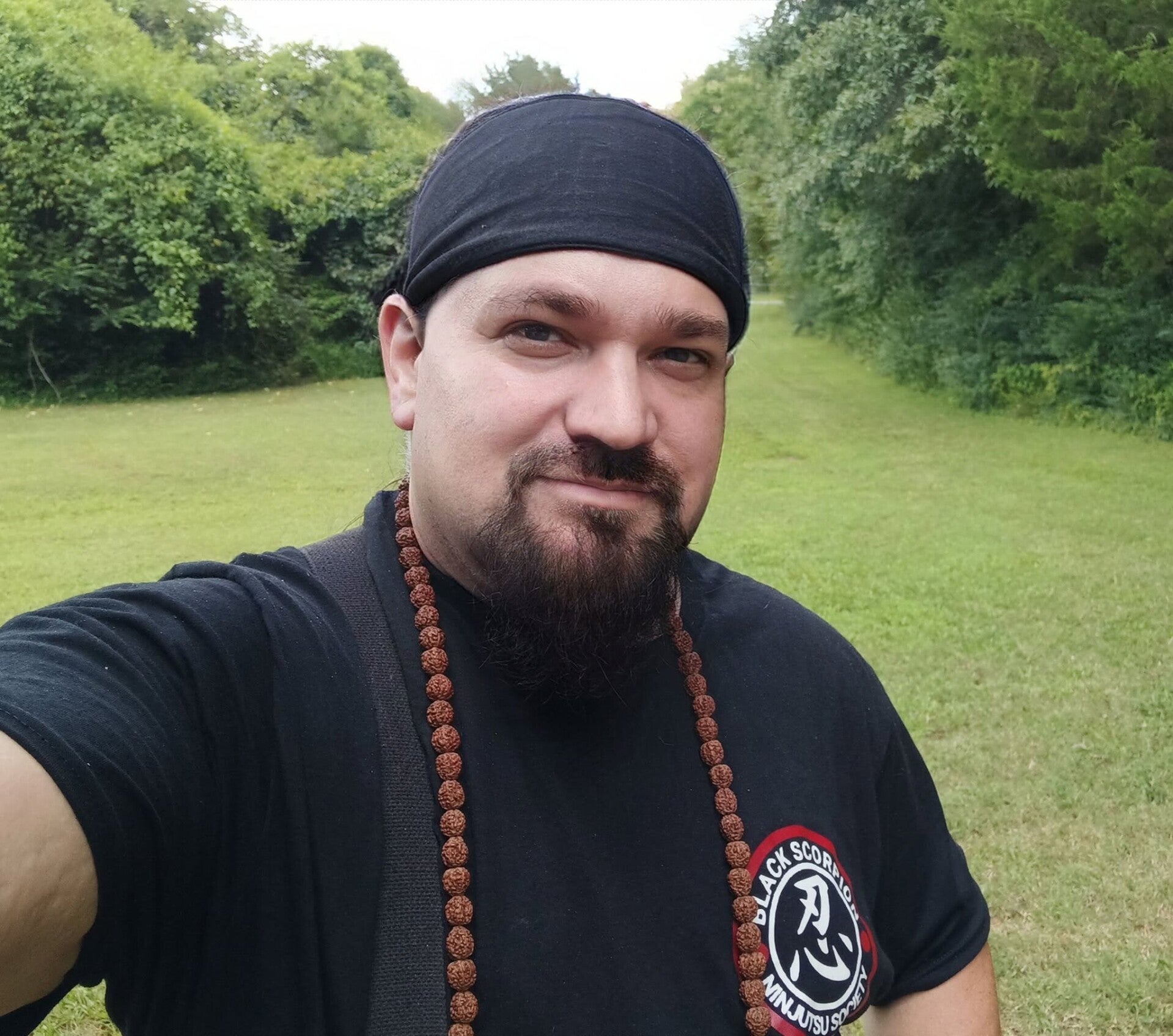 Head instructor Bobby Calvert, Ninja Bob, teaching a martial arts class in Wilson County TN