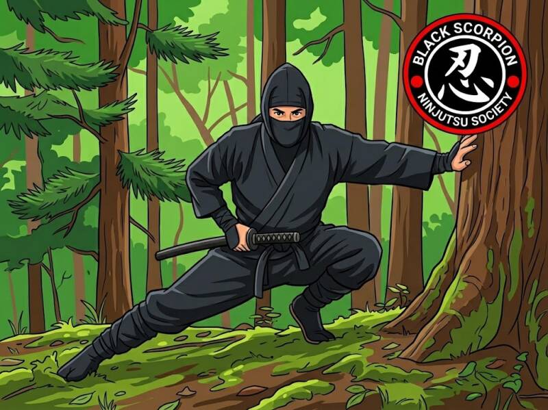 Outdoor Martial Arts Lessons in Nashville, Tennessee - Black Scorpion Ninjutsu Society