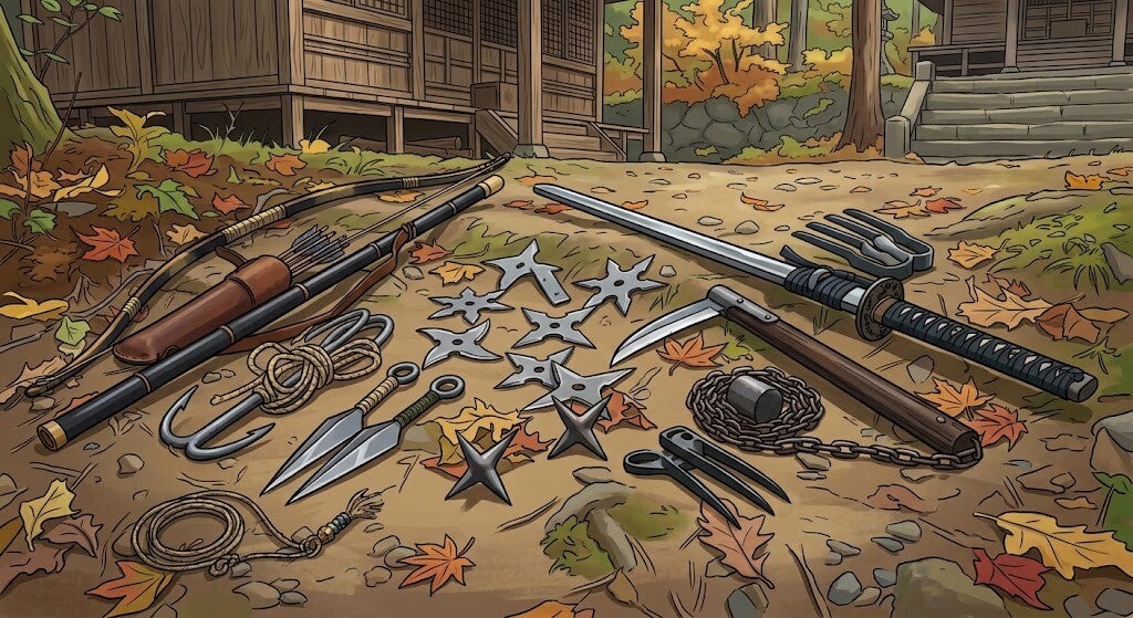 Safe practice weapons training with the Black Scorpion Ninjutsu Society in Tennessee