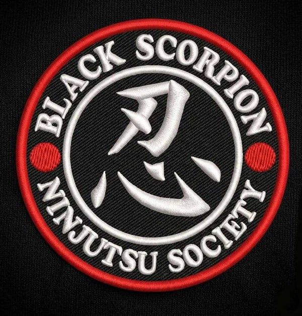 Black Scorpion Ninjutsu Society Patch (3")