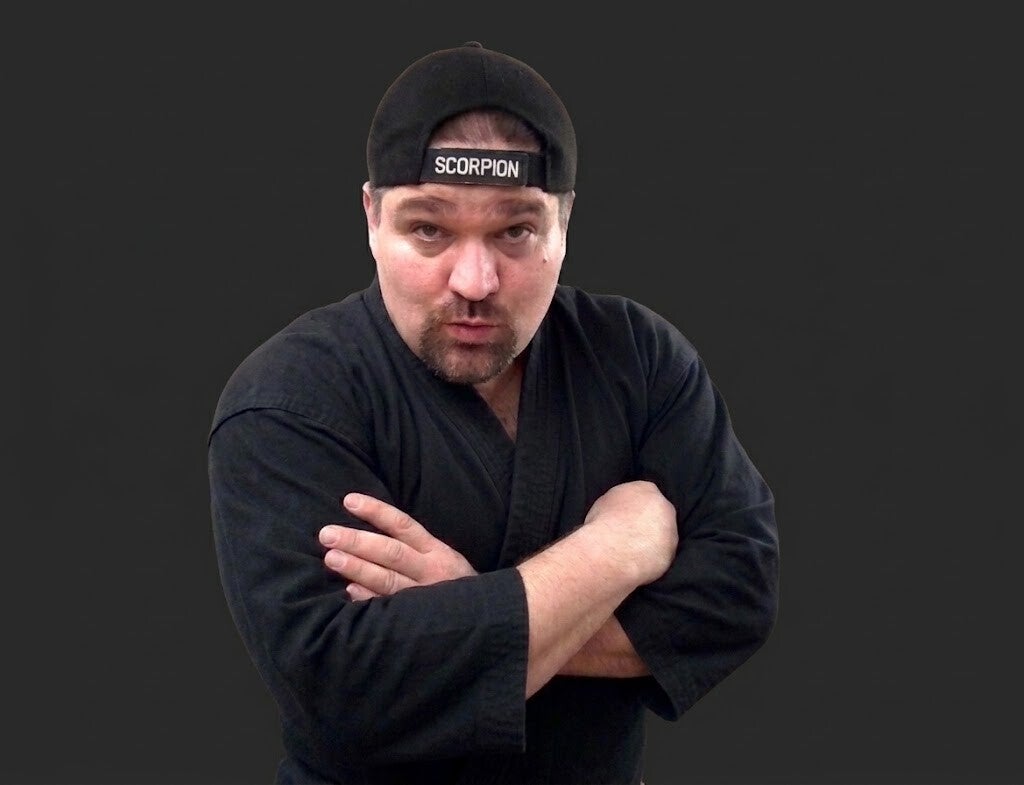 Head instructor Bobby Calvert, Ninja Bob, teaching a class in Madison TN