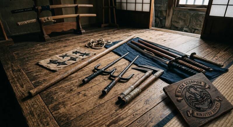 Beyond Open-Hand Combat: Hands-On Ninja Weapon Training Arrives in Nashville.