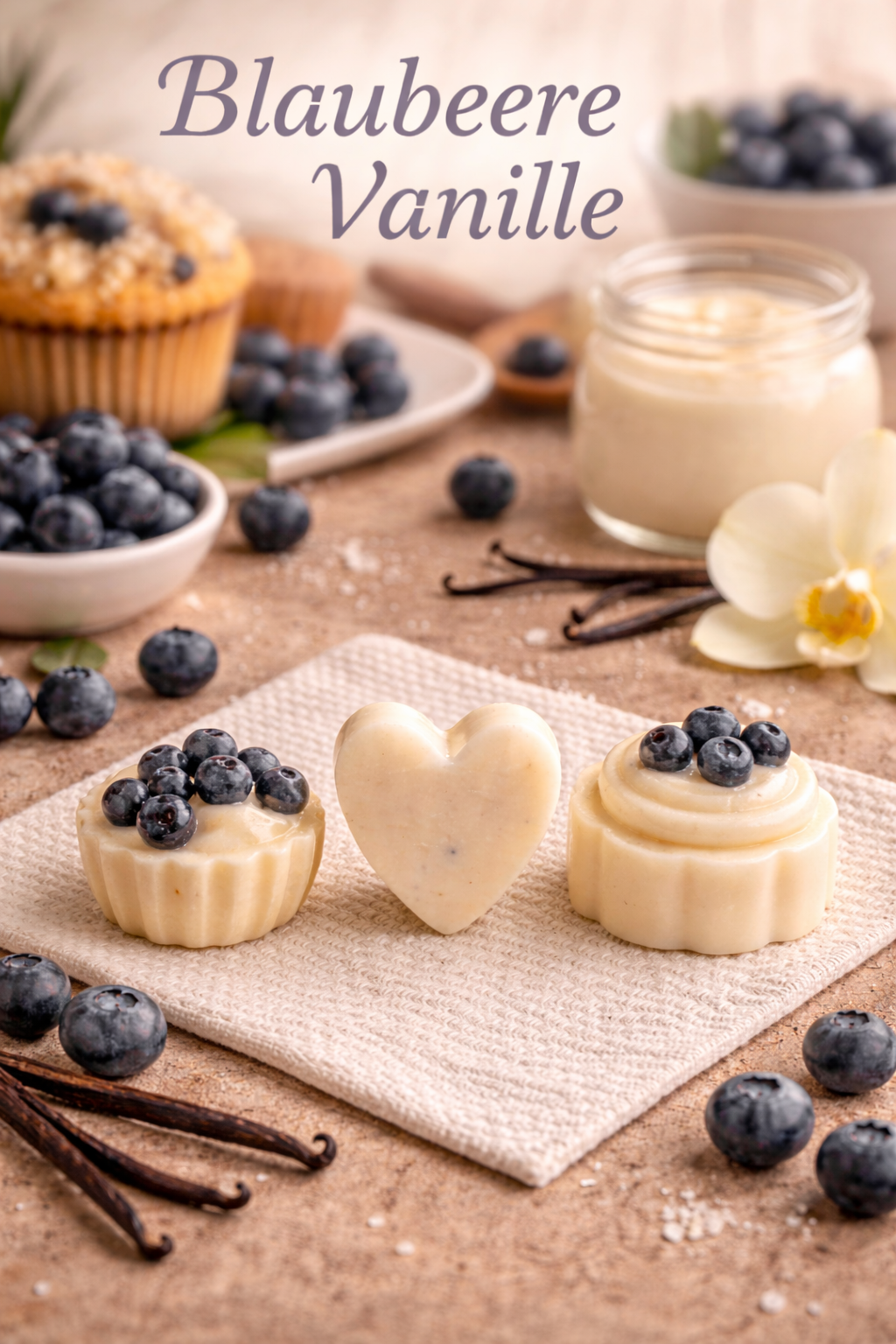 Blaubeere Vanille 15 Stück