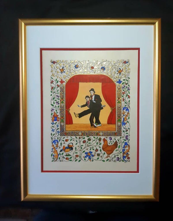 Carte de 6 séances d'enluminure