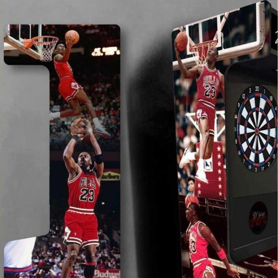 Borne fléchette électronique.