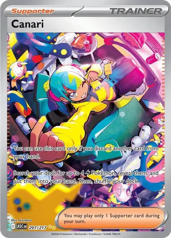 Canari Ascended Heroes Special Illustration Rare • 291/217