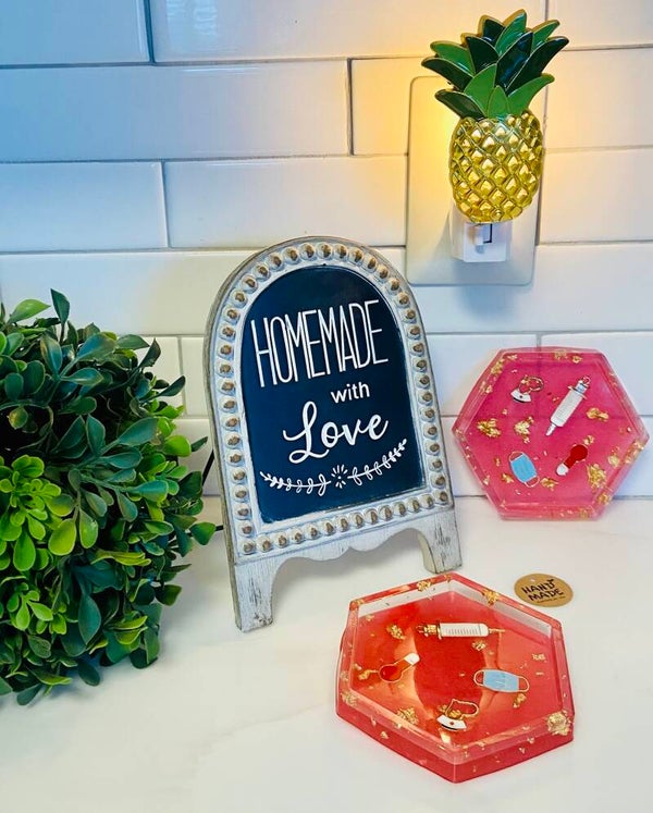 Novelty nurse coaster set