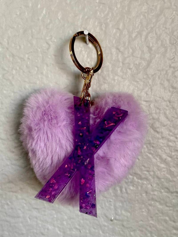 Letter keychains