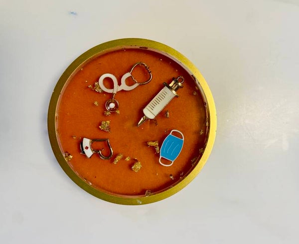 Novelty nurse coaster