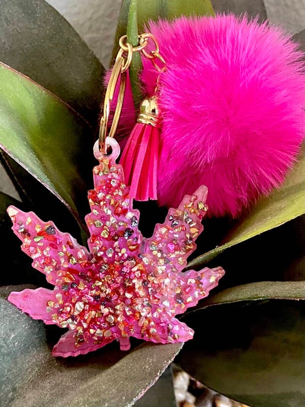 Resin keychain