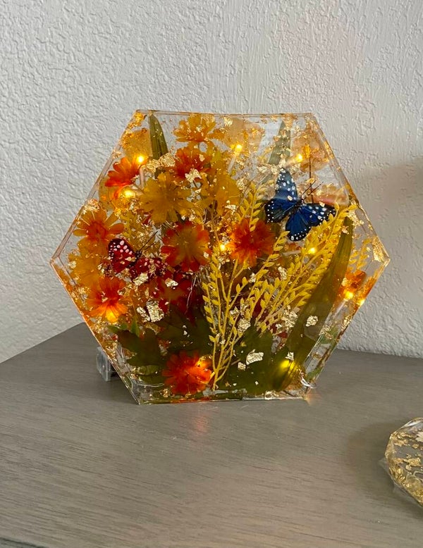 Fall  Decor Resin Art